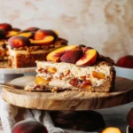 Peach Cobbler Cheesecake Recipe