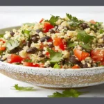 Zesty Quinoa Lime Salad with Black Beans