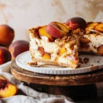 Peach Cobbler Cheesecake Recipe