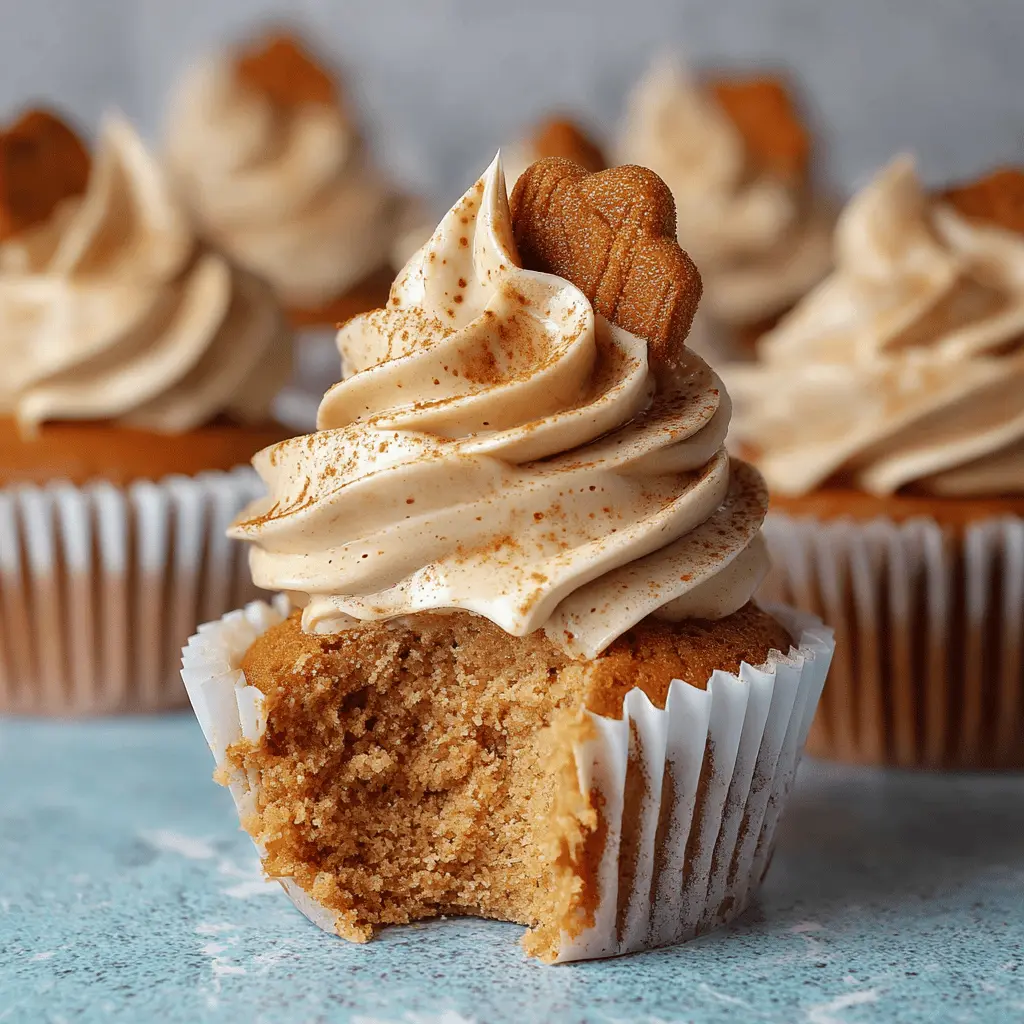 Biscoff Cupcakes with Biscoff Buttercream: Indulgent Treat to Savor