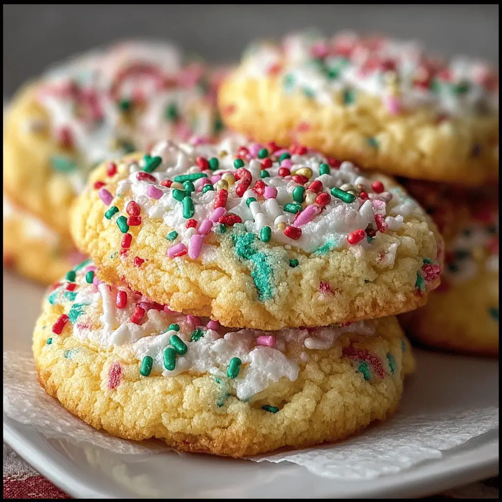 Cake Batter Cookies Sprinkles: The Best Easy Treat to Share