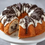 Cookies and Cream Bundt Cake
