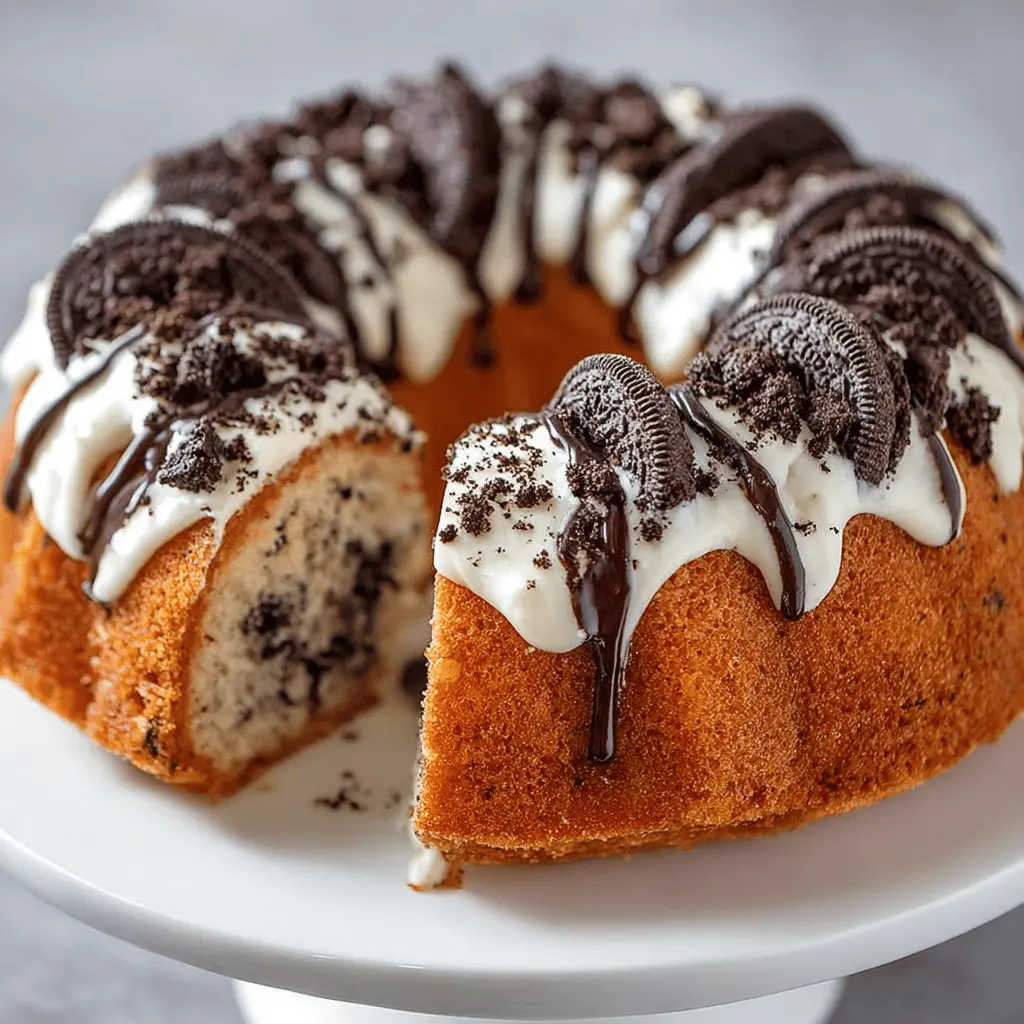 Cookies and Cream Bundt Cake: Indulgent Delight for Home Bakers