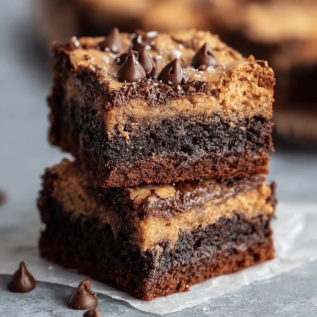 Double Layer Vegan Brookies: The Best Homemade Indulgence