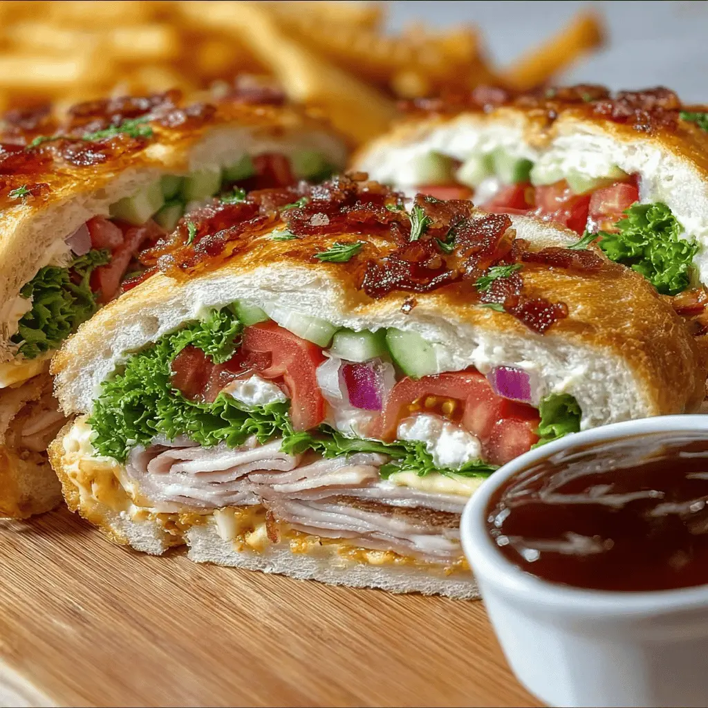 Hye Roller Sandwiches: Easy Delight with Turkey Bacon and Chicken Ham