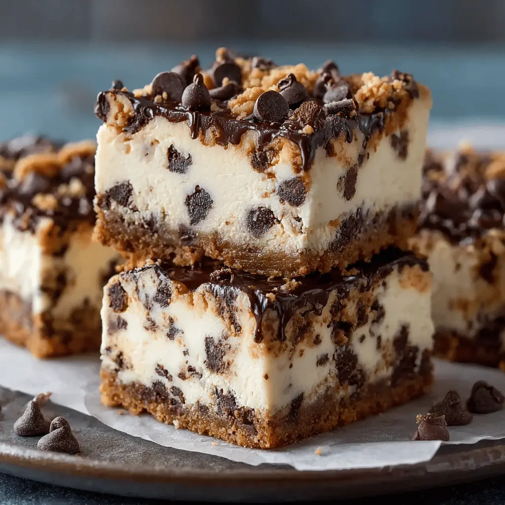No-Bake Cookie Dough Cheesecake Bars: The Best Sweet Treat Ever