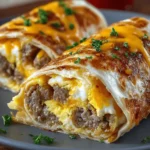 Sausage Egg and Cheese Breakfast Roll-Ups: The Ultimate Morning Comfort Food