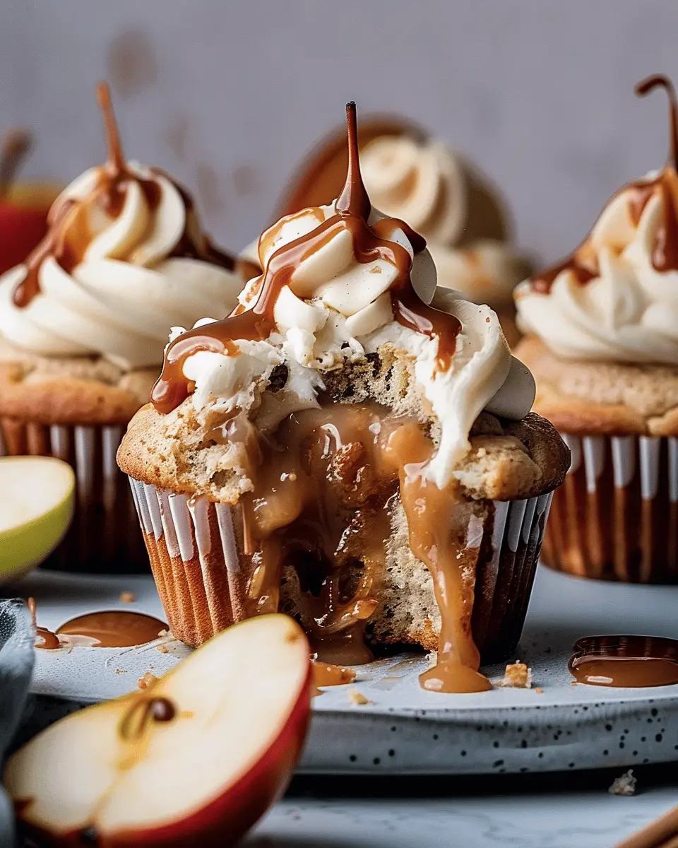 Salted Caramel Apple Cupcakes: The Best Indulgent Treat for Fall
