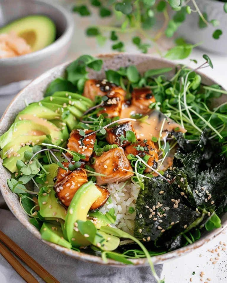 Salmon Rice Bowl