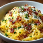 Spaghetti Squash Carbonara