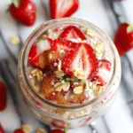 Strawberry Cheesecake Overnight Oats