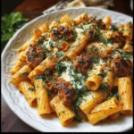 Creamy Sausage Rigatoni (One-Pot, 30-Minute Meal)