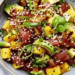 Avocado-Mango Poke Salad