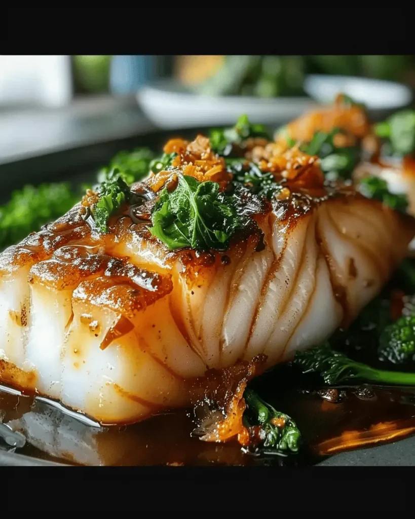 Ginger Soy Glazed Cod: A Flavorful and Healthy Seafood Dish
