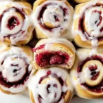 Raspberry Cinnamon Rolls