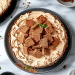 No-Bake Lotus Biscoff Cheesecake