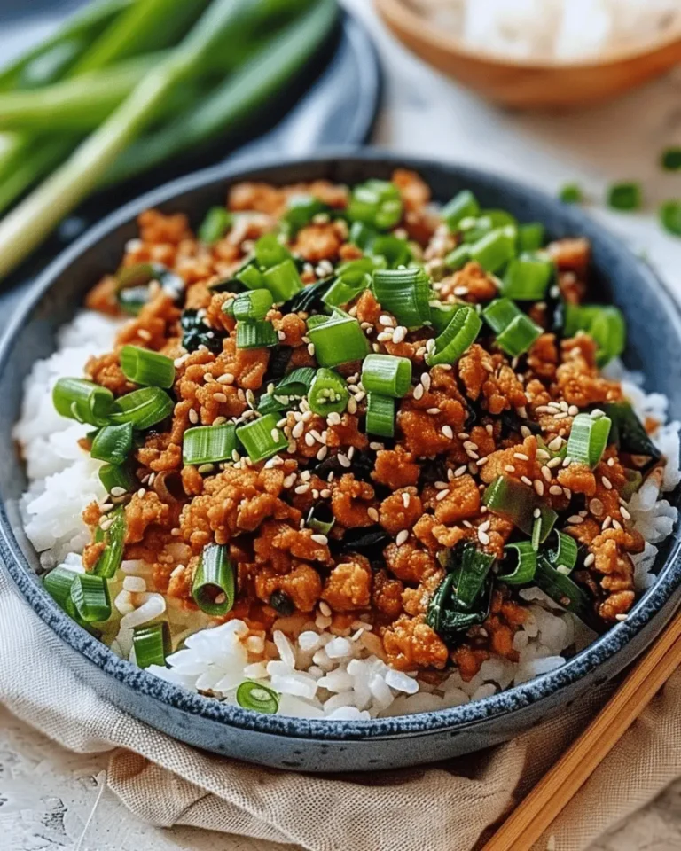 Korean-Style Ground Turkey