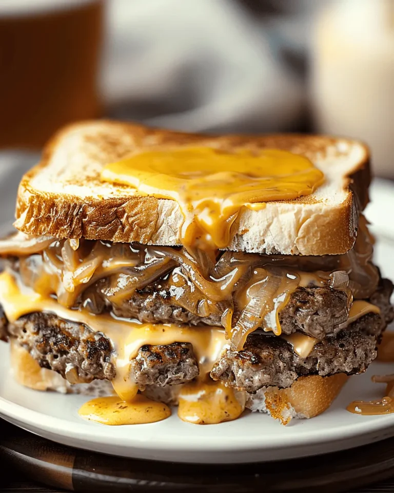 Patty Melt With Secret Sauce Recipe