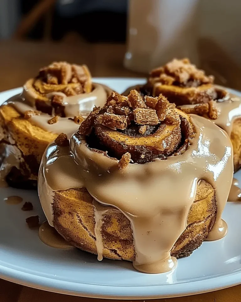 Biscoff Cookie Butter Cinnamon Rolls Recipe