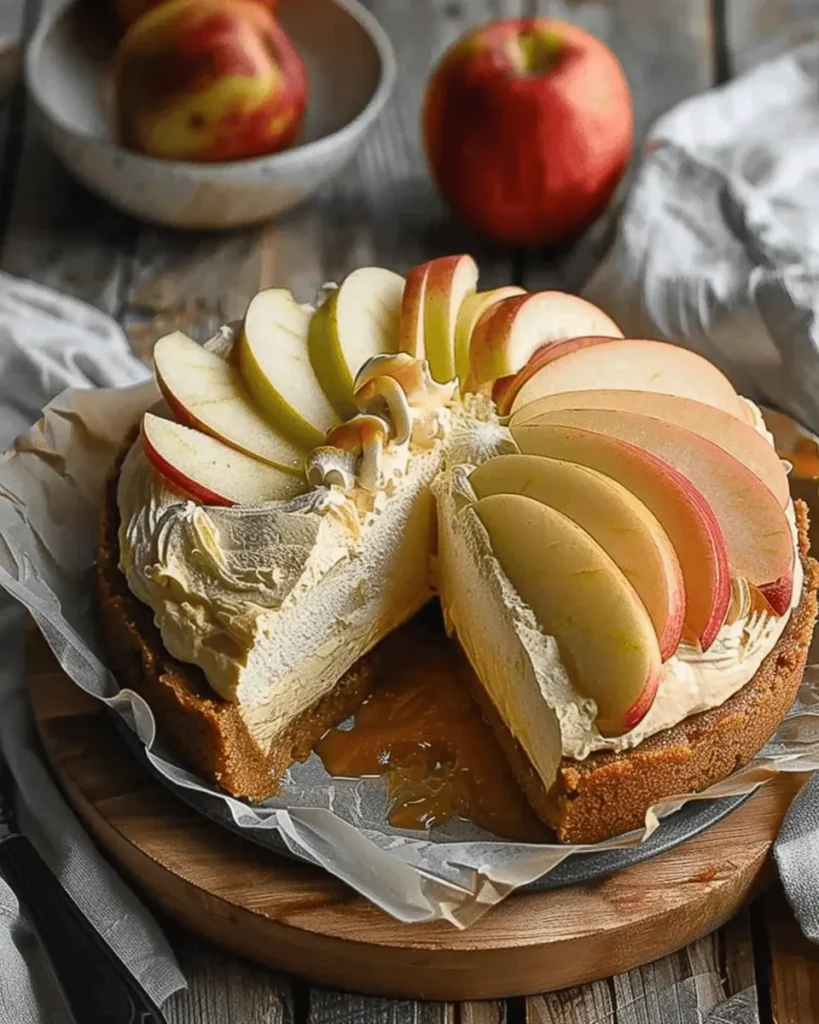 Apple Cider Cheesecake