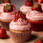 Fresh Strawberry Cupcakes