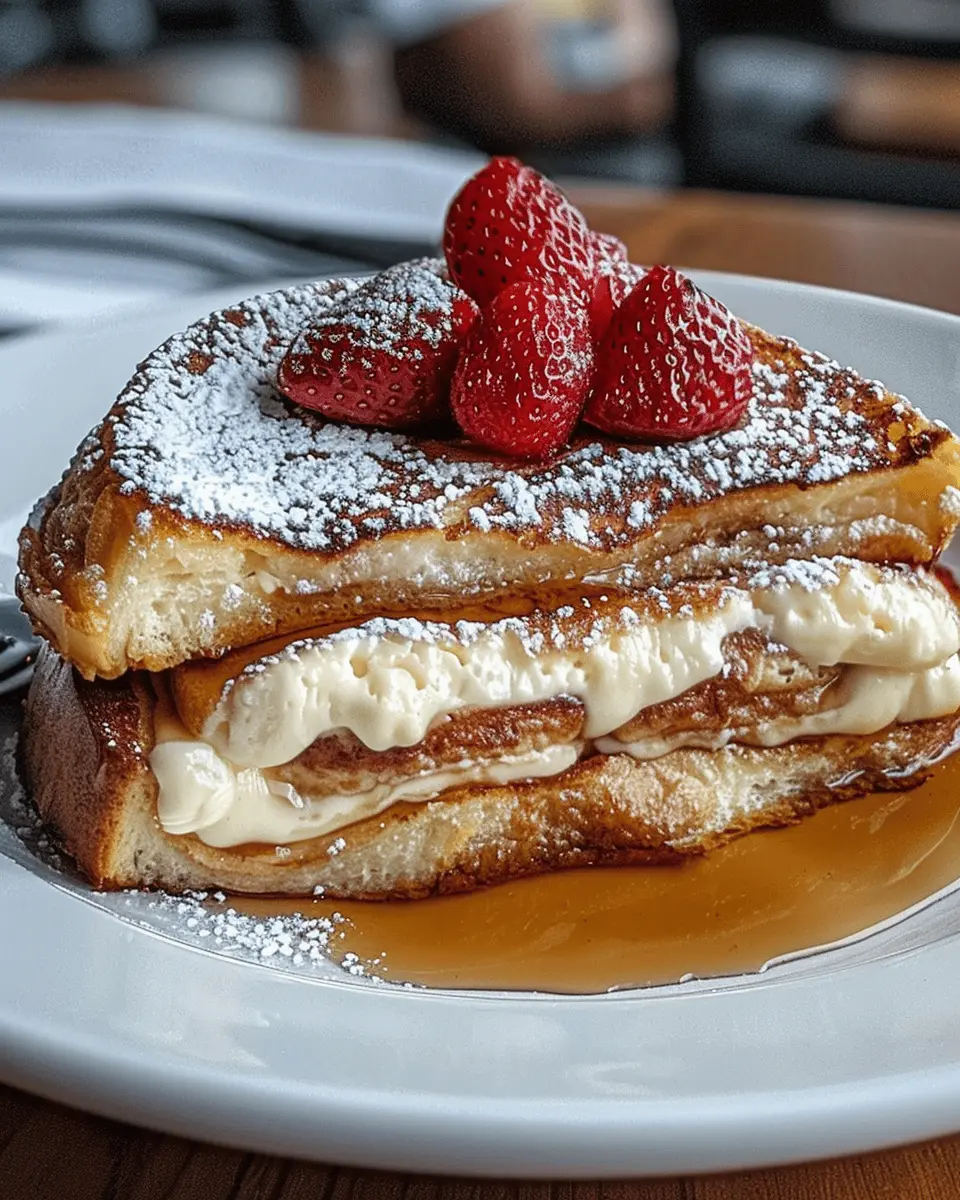 Cheesecake Stuffed French Toast: Your Indulgent Weekend Delight