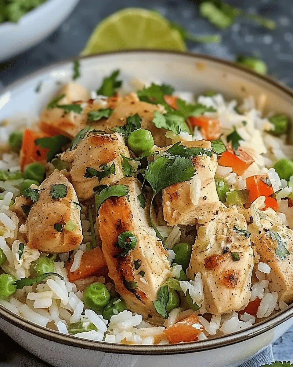 Coconut Chicken and Rice: Easy Recipe for Flavorful Comfort Food