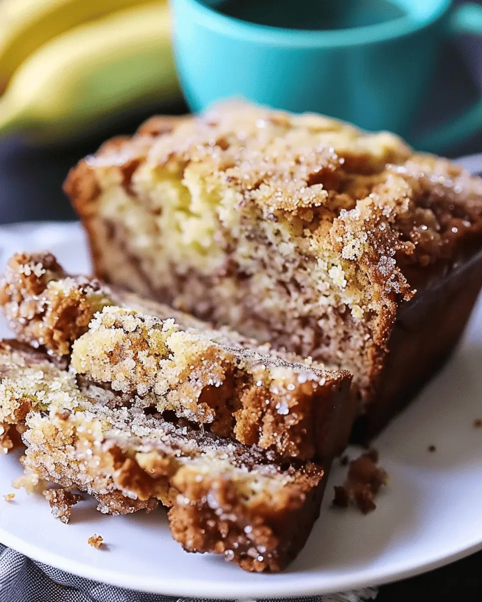 Coffee Cake Banana Bread: The Best Indulgent Treat to Bake
