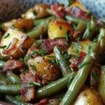 Country Ranch Green Beans ‘and Potatoes with Bacon