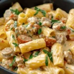 Creamy Italian Sausage Rigatoni