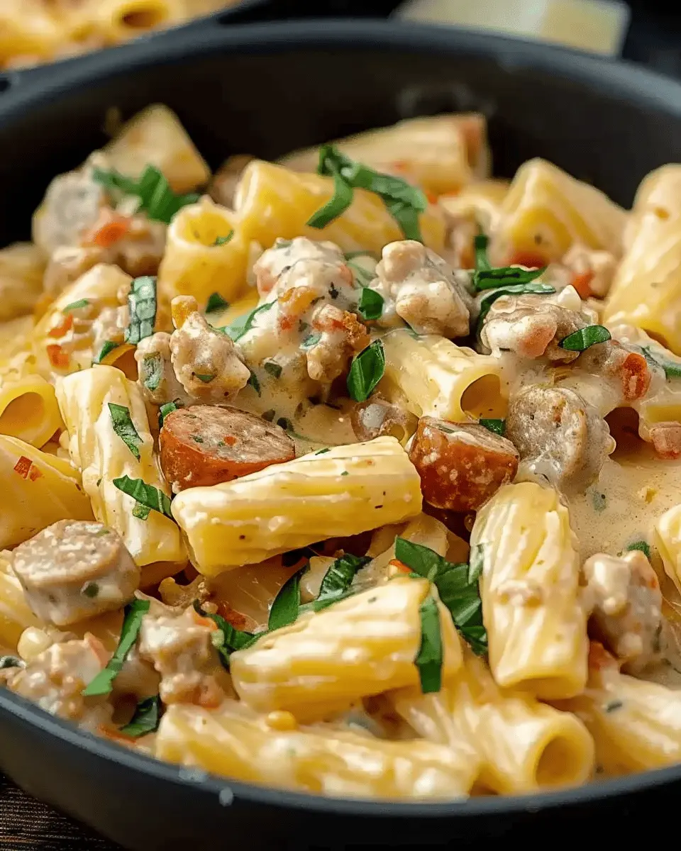 Creamy Italian Sausage Rigatoni: The Best Comfort Food Delight