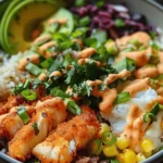 Crispy Fish Taco Bowls