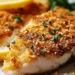 Crispy Parmesan Crusted Fish