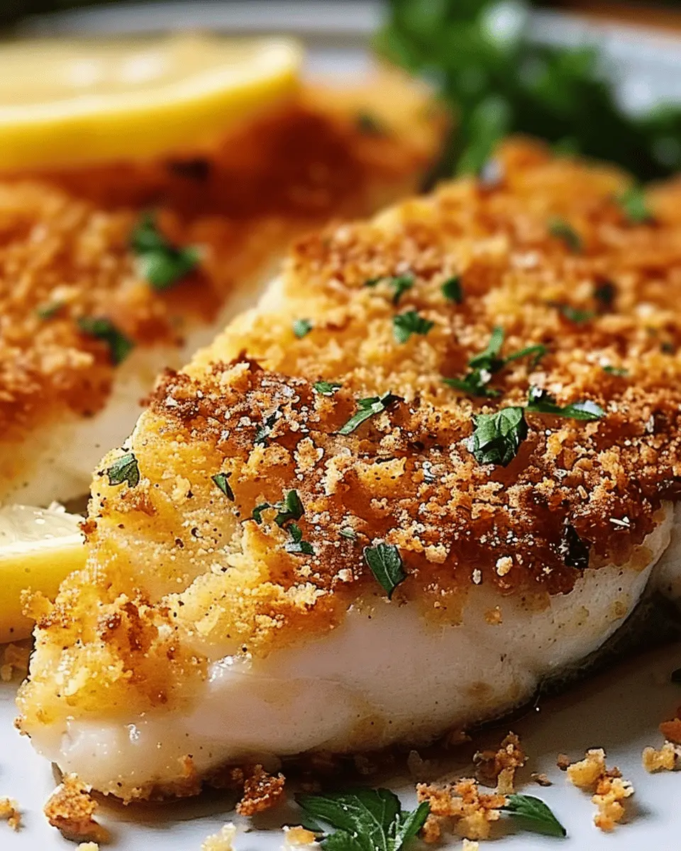 Crispy Parmesan Crusted Fish: Easy Recipe for Home Chefs