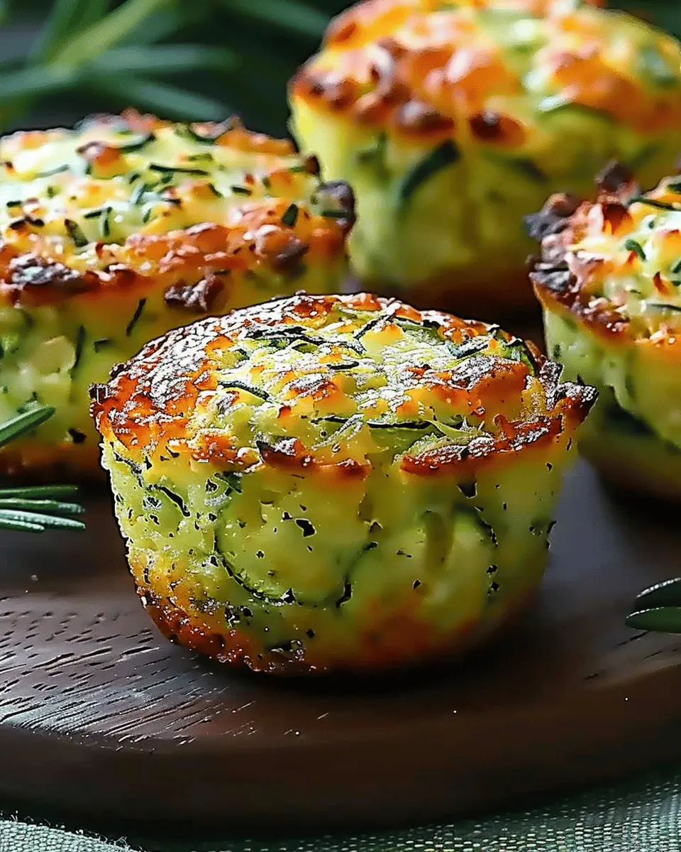 Crispy Parmesan Zucchini Muffins: The Best Healthy Snack Recipe