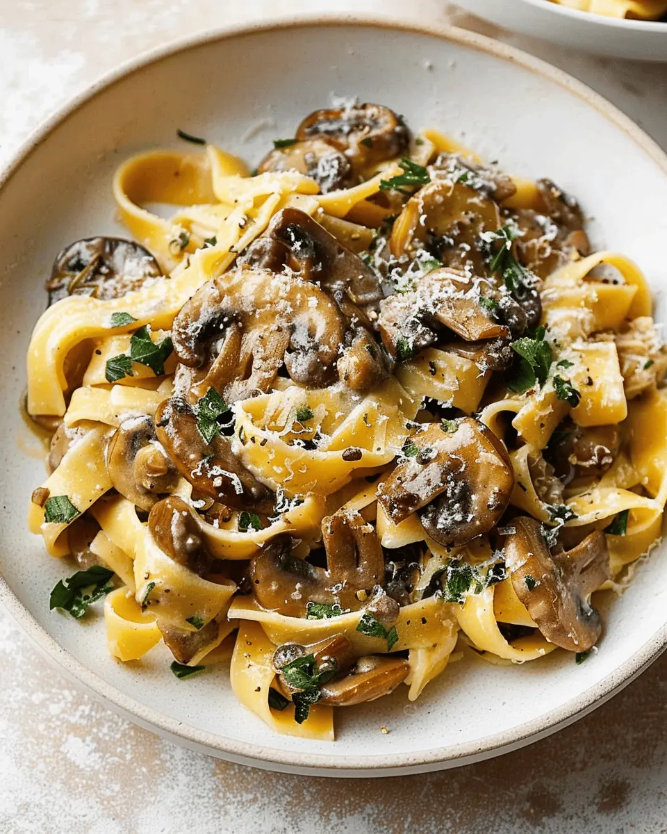 Garlic Mushroom Pasta: A Deliciously Easy Weeknight Meal