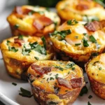 Loaded Bacon And Egg Hash Brown Muffins