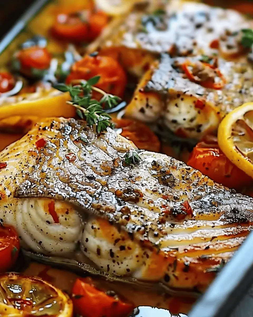 Mediterranean Baked Fish: A Deliciously Easy Recipe to Try