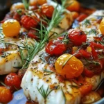 Mediterranean Baked Fish Delight