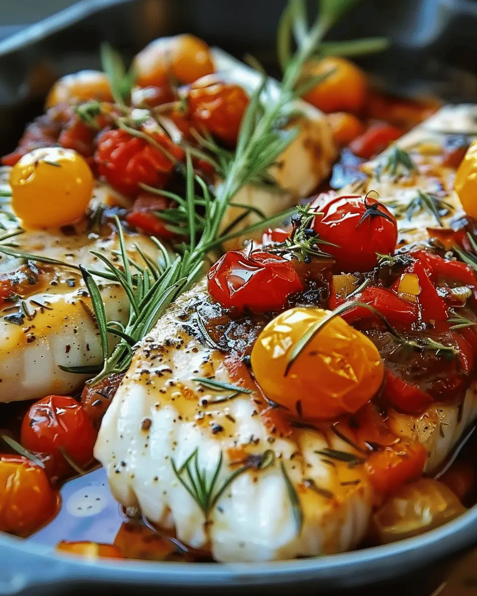 Mediterranean Baked Fish Delight: Easy Recipe for Flavorful Meals