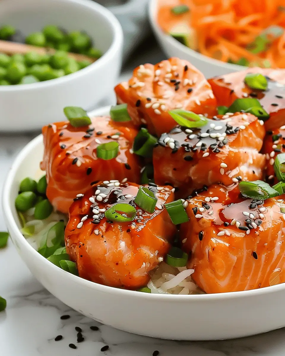 Bang Bang Salmon Bites Bowls: Easy and Indulgent Weeknight Delight