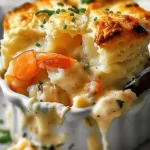Cheddar Bay Biscuit Seafood Pot Pie