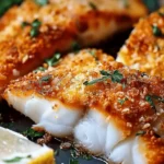 Crispy Parmesan Crusted Fish