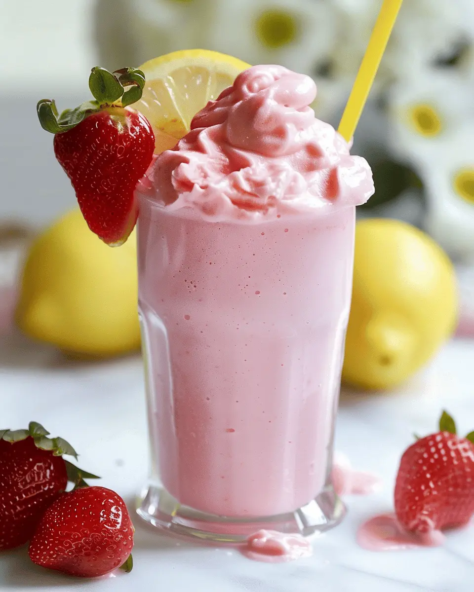 Strawberry Frosted Lemonade: The Best Refreshing Treat for Summer