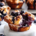Easy Blueberry Monkey Bread Muffins Recipe