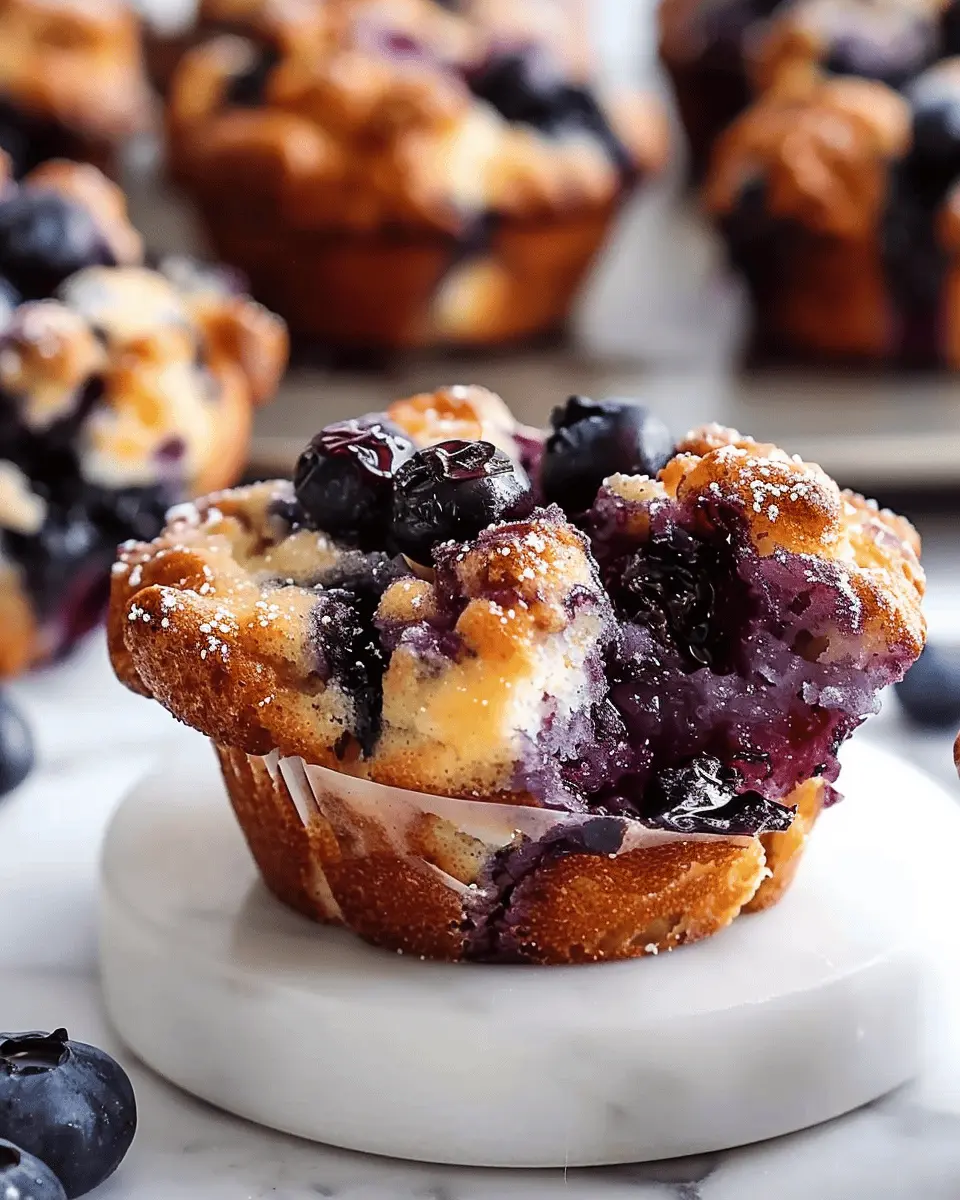 Easy Blueberry Monkey Bread Muffins: The Best Homemade Treat
