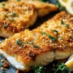 Crispy Parmesan Crusted Fish