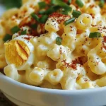 Deviled Egg Macaroni Salad