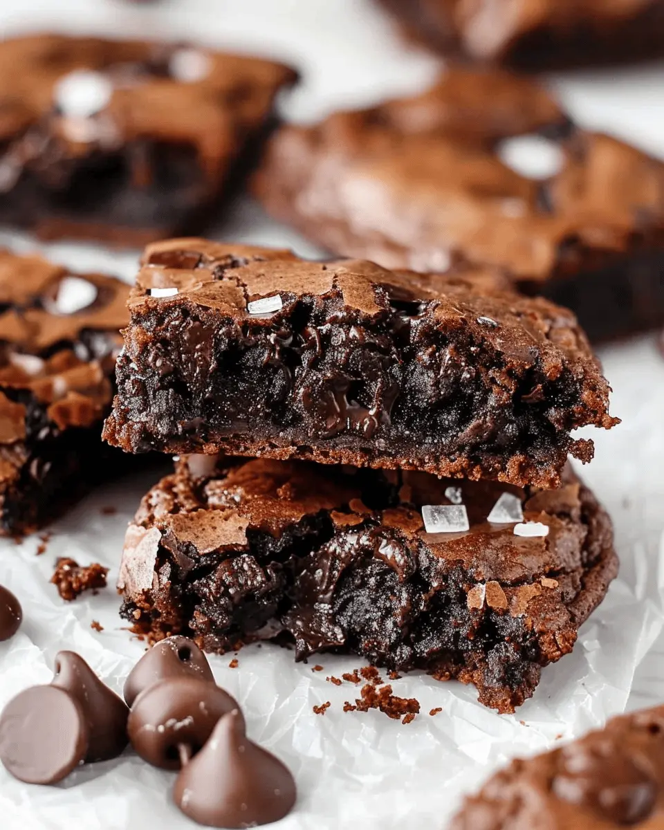 Fudgy Chewy Brookies: The Best Indulgent Treat You’ll Love