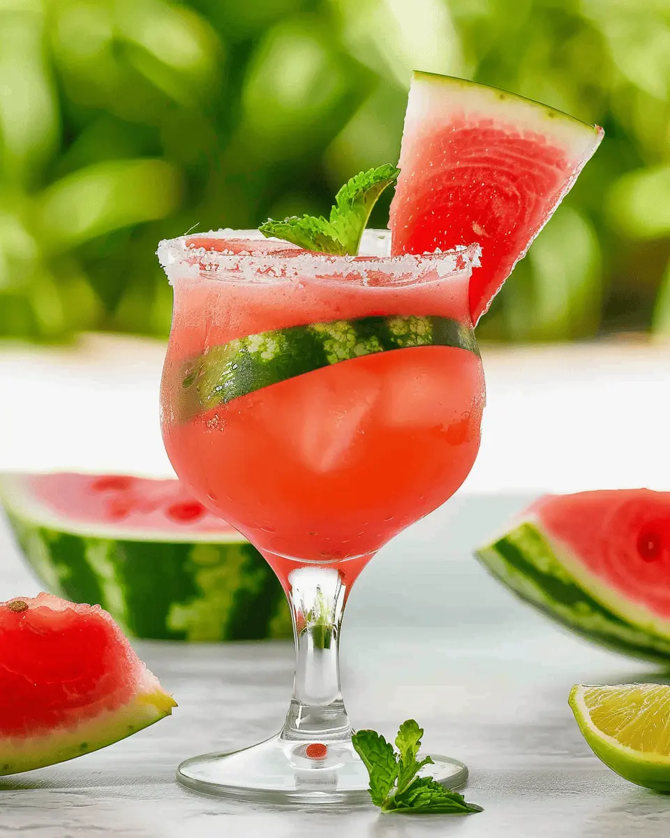 Watermelon Mocktail | Sugar Free